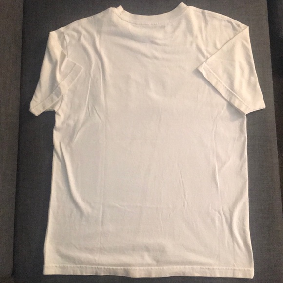 Men's Medium white HUF palm frond Pocket Tee - Picture 4 of 5